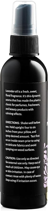 Aromasong Lavender Pillow Spray for Sleeping - All Natural Calming Linen & Bedtime Sleep Mist for Deep Sleep - Pillow Spray Aromatherapy with Botanical Essential Oils for Relaxing Stress