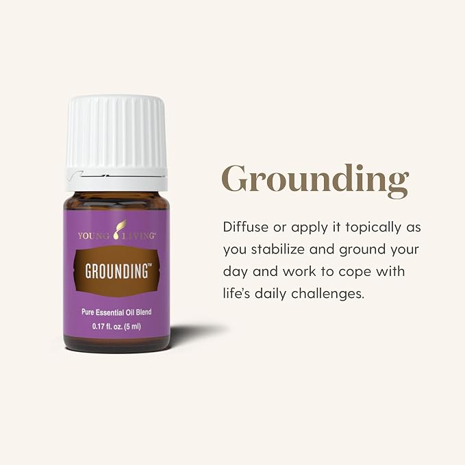 Young Living Grounding Essential Oil Blend - for Stability, Clarity, and Spirituality - 5 ml
