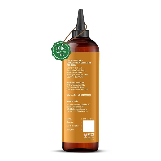 Botanic Hearth 100% Pure Batana & Caffeine Oil For Hair Growth & Hair Treatment Oils 6.7 Fl oz | Infused with coconut Oil | Hair Oil Repairs Dry Damaged Hair, Strengthening, Healthier|All Hair Types