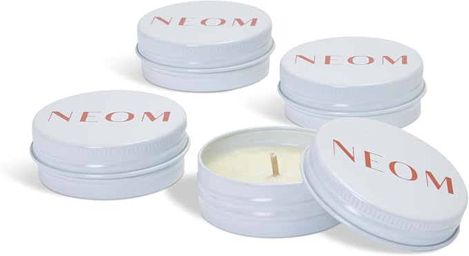 NEOM- Mini Candle Scent Discovery Set | x4 20g Mini Candles | 100% Natural Fragrance