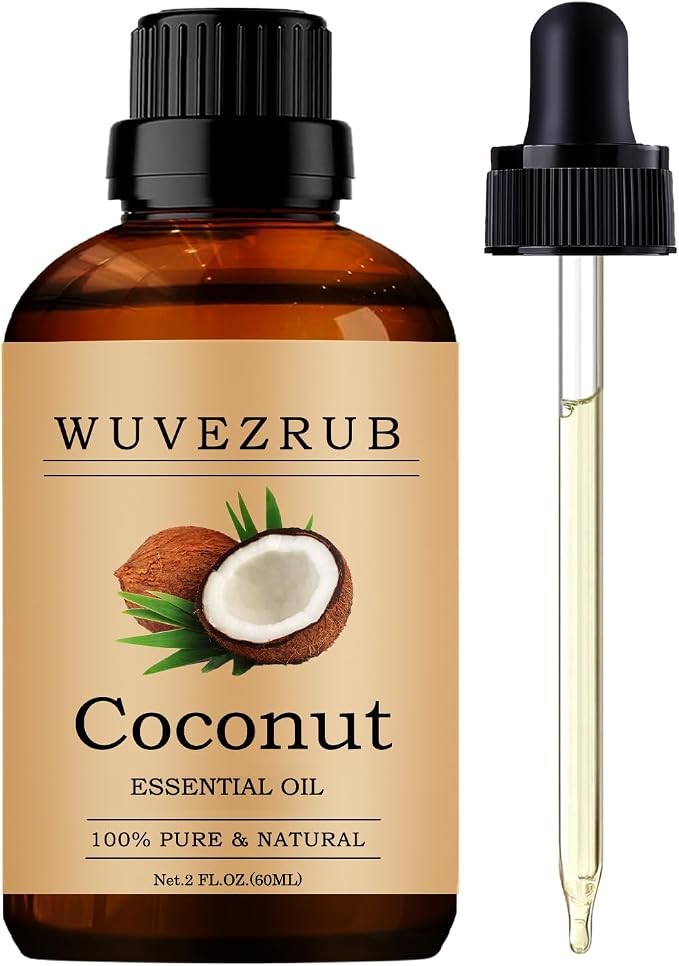 Coconut Essential Oils, 60ML Pure and Natural Essential Oil for Aromatherapy Diffuser - Coconut /2 Fl Oz