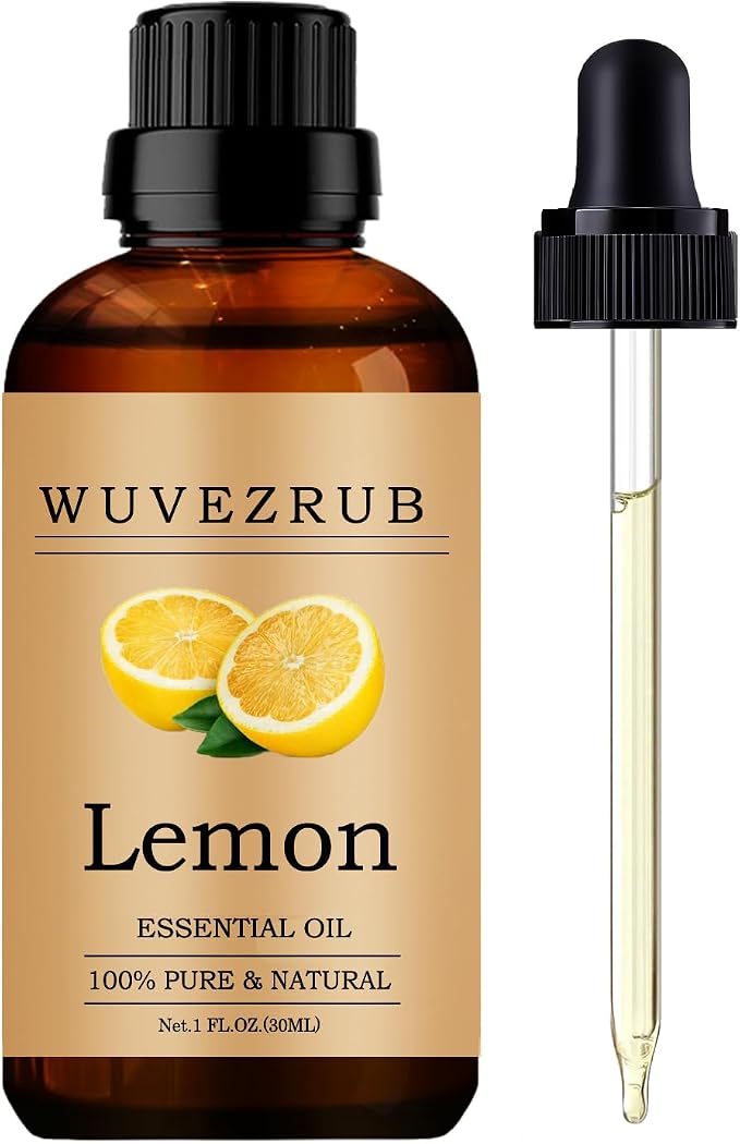 Lemon Essential Oils, 30ML 100% Pure and Natural Essential Oil for Aromatherapy Diffuser - Lemon /1 Fl Oz
