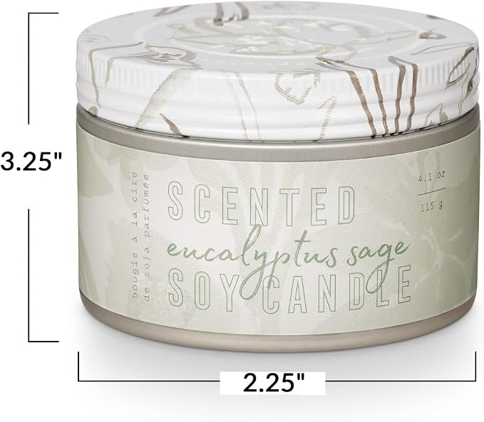 Tried & True Small Tin, Eucalyptus & Sage