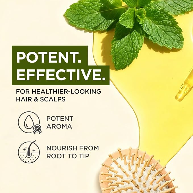 100% Pure Peppermint Essential Oil - 1.02 Fl Oz - Peppermint Oil for Hair, Skin, Diffuser, Aromatherapy & DIY Candle Making Scent