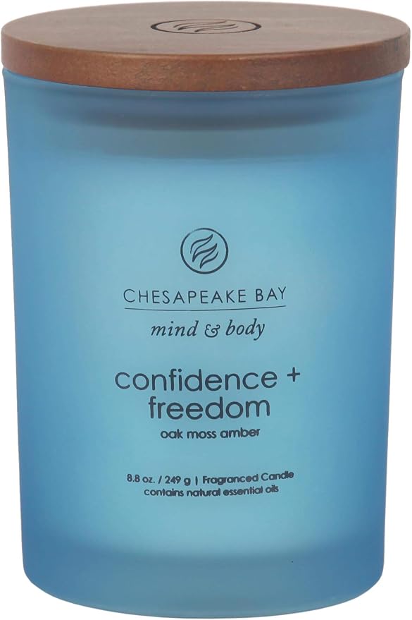 Chesapeake Bay Candle Scented Candle Confidence + Freedom (Oak Moss Amber) Medium Home Décor