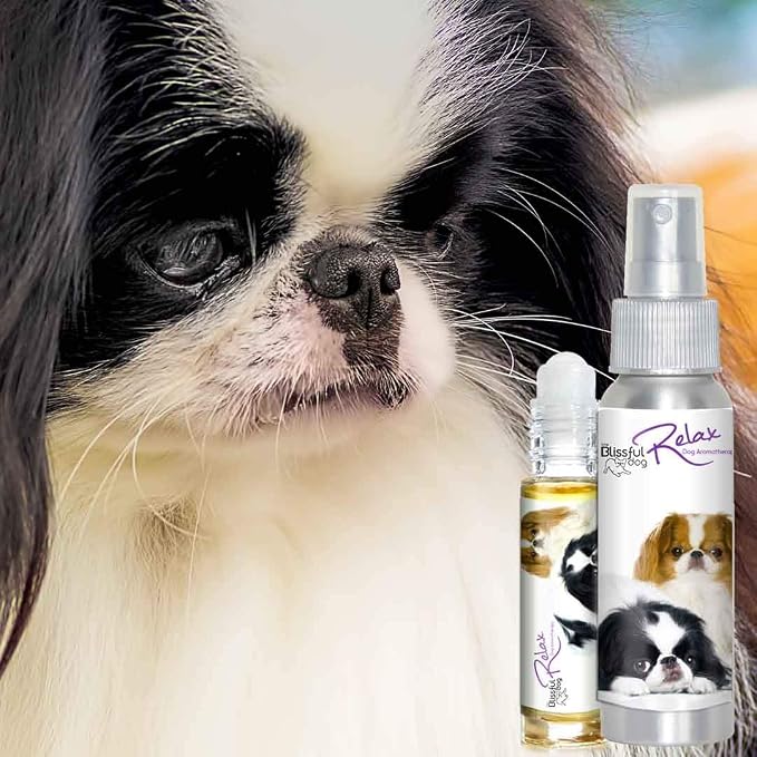The Blissful Dog Japanese Chin Relax Dog Aromatherapy Spray for Your Dog's Anxiety
