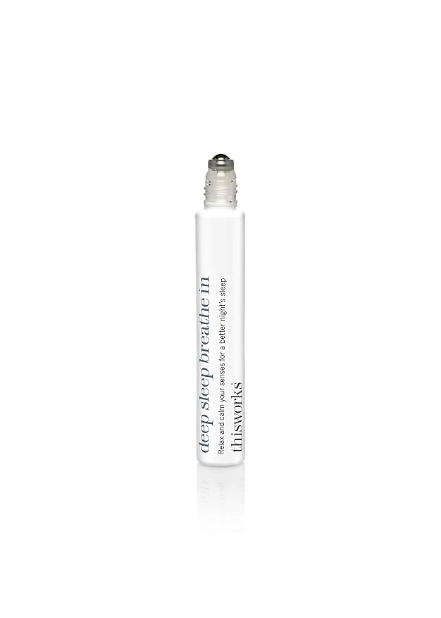THISWORKS Deep Sleep Breathe in, Natural Roll-On Sleep Aid and Tension Relief, 8 ml