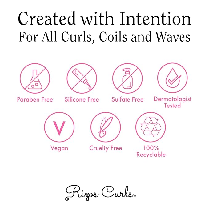 Rizos Curls Collapsible Hair Diffuser, Dry Curls Evenly & Faster, Enhances Curl Definition, Volume, and Minimize Frizz, Universal Size Fits Most Hair Dryers, Pink