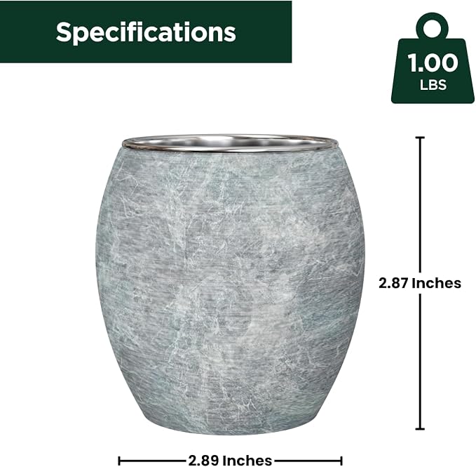 Northwood Sauna - Sauna Aromatherapy Stone Cup - Essential Oil Diffuser - Natural Rock with Stainless Steel Bowl (XL Size)