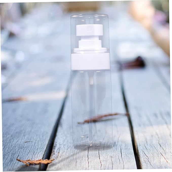 5pcs Small Travel Plastic Spray Bottles for Hair Perfume Atomizer Refillable