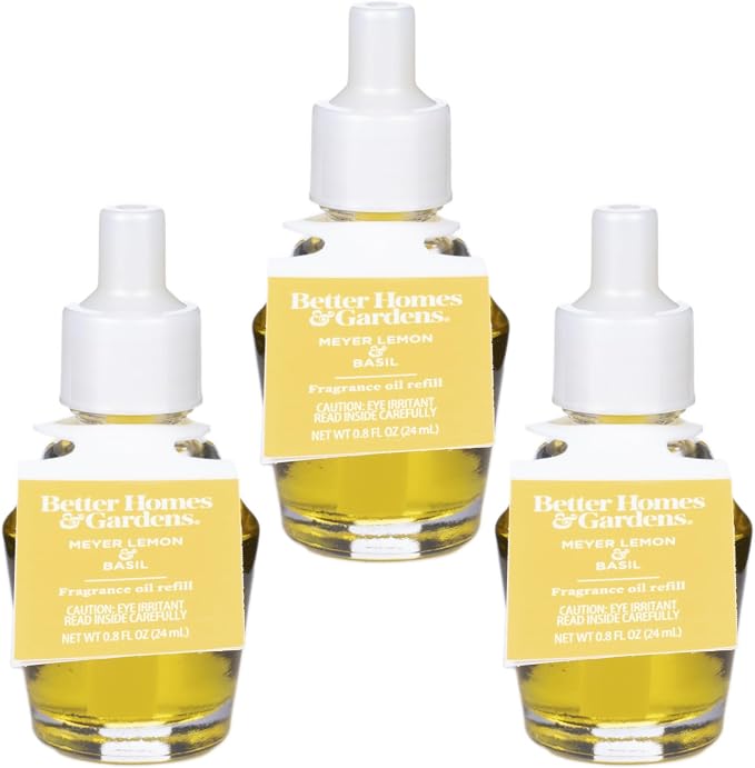 Aroma Accent Oil Refills (3pack) (Meyer Lemon Basil)