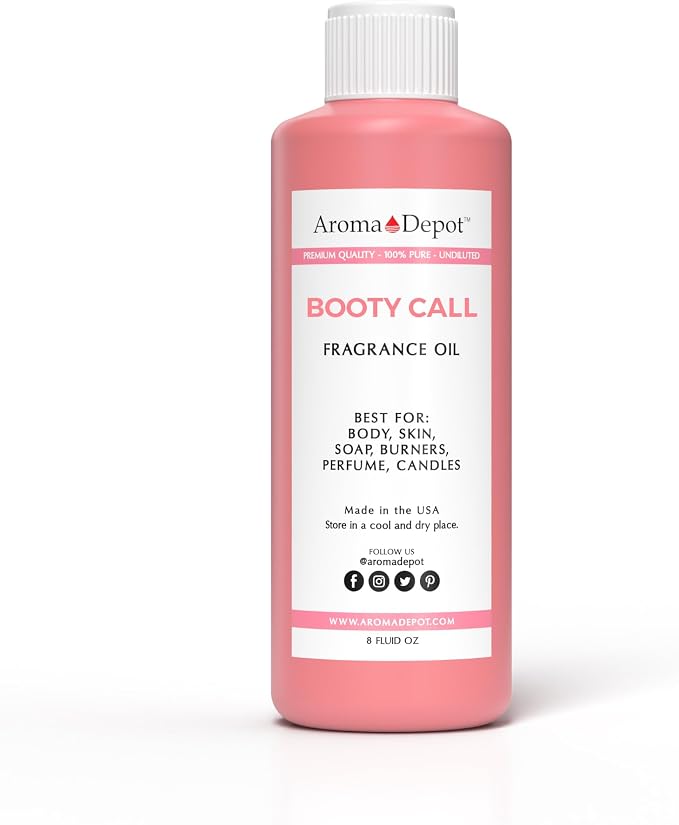 Buuty Call Type 8 oz. Fragrance Oil I Perfume I Skin Oil I Scented Oil. DIY Projects Such as Candles, Bath Bombs, Body Butters, Creams & Lotions. Few Drops in The Diffuser, Burners, or Warmers.