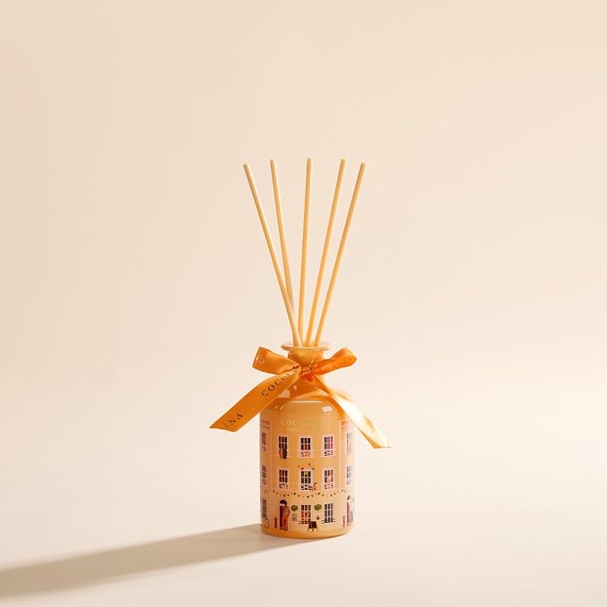 Reed Diffuser for Home - Citrus Sunshine 6.76 fl oz Diffuser with Sticks, Home Fragrance for Bathroom Shelf Decor, Bedroom & Guest Room