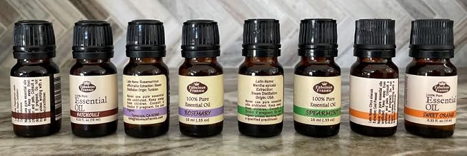 Fabulous Frannie Essential Oil Beginner Starter Set - 100% Pure Essential Oils .33oz (Pack of 14)
