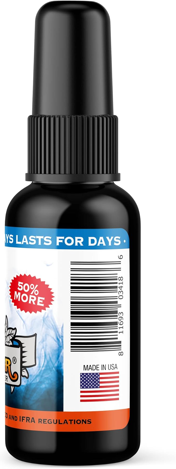 BluntPower (Blueberry, 1 Pack) Concentrated Air Freshener for Room and Car Spray - Oil-Based Diffuser Spray Bottle - Long-Lasting Bathroom Spray, Car Freshener, & Odor Eliminator Spray