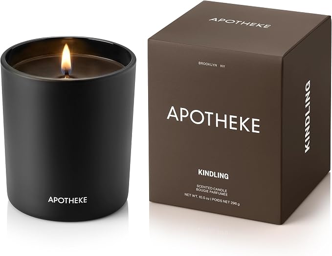 Apotheke Signature Scented Candles for Home, Kindling