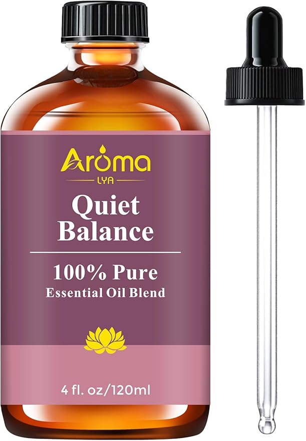Quiet Balance — A 100% Pure Essential Oil Blend Grounded Woods-and-Resin Blend that Helps Your Space Feel Still, Centered, and Quietly Calm