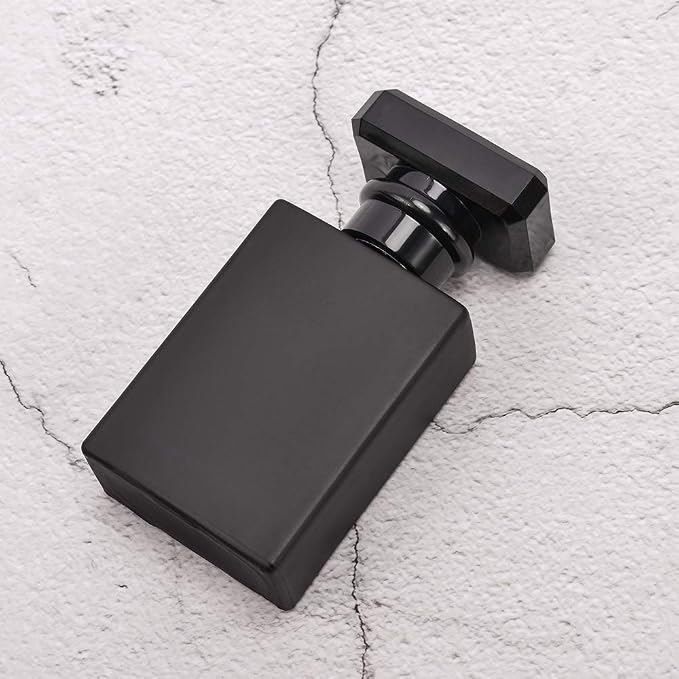 Perfume Bottle Atomizer 30ML Refillable Fine Mist Spray Bottles, Empty Glass Essential Oil Container for Travel, Handbag or Date, With Storage Bag & Funnels(Classic)