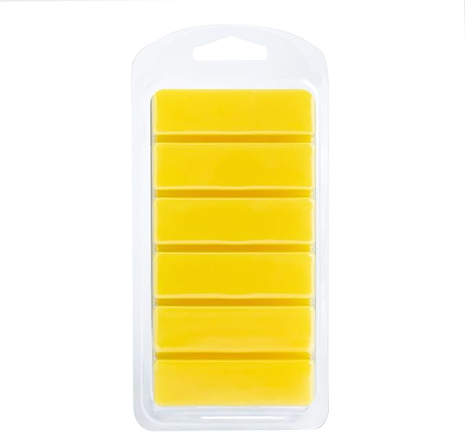 Colonial Candle Fresh Lemon Zest Scented Wax Melts, Wax Melt Warmer Cubes, Long Lasting Scented Wax Warmer Cubes, 4 Pack, 6 Cubes Each - Made in The USA