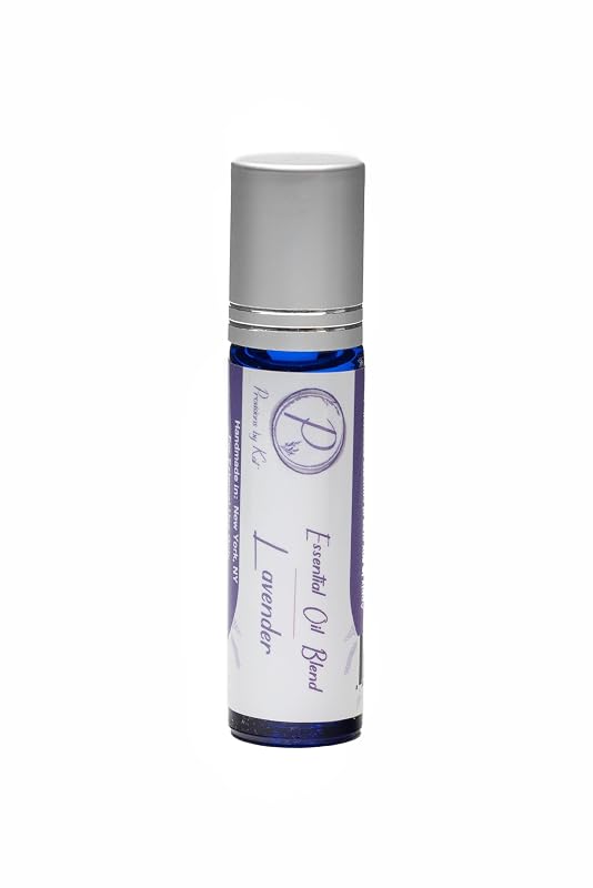Therapeutic Grade Essential Oil Roll-on | Pre-diluted | 100% Pure | Wellness Support | Natural Fragrance (Lavender)