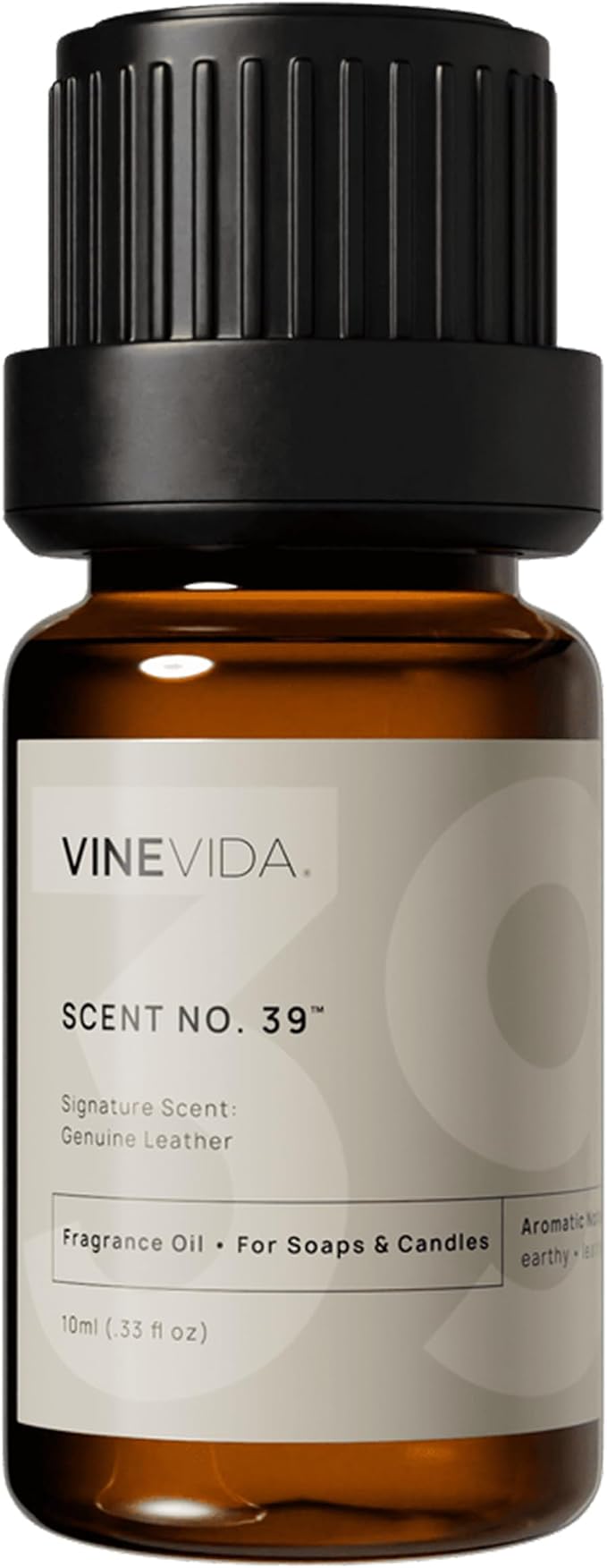 VINEVIDA [0.33oz] Scent No.39 Fragrance Oil for Candle and Soap Making - Natural Candle Scents - Made in USA