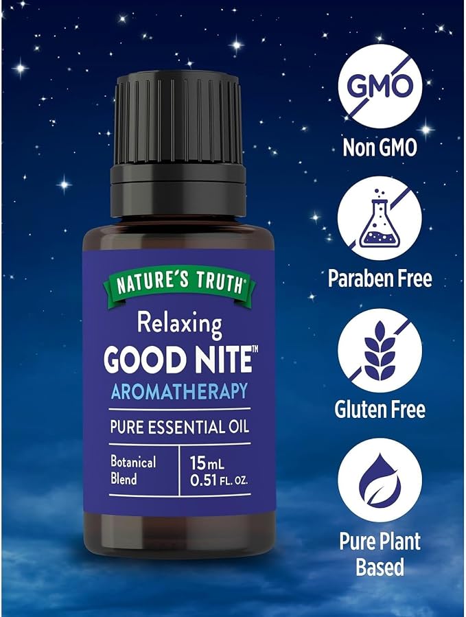 Nature's Truth Good Nite Aromatherapy Essential Oil Blend (Pack of 4)