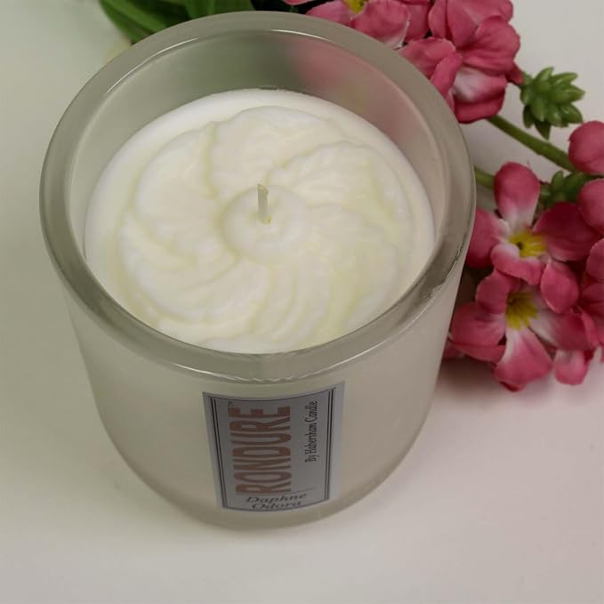 Habersham Rondure Candle – Daphne Odora Scented Candle, Up to 55 Hours Burn Time, Authentic and Long Lasting Fragrance, Soy Blend Wax, 9.5 oz Glass Jar Candle