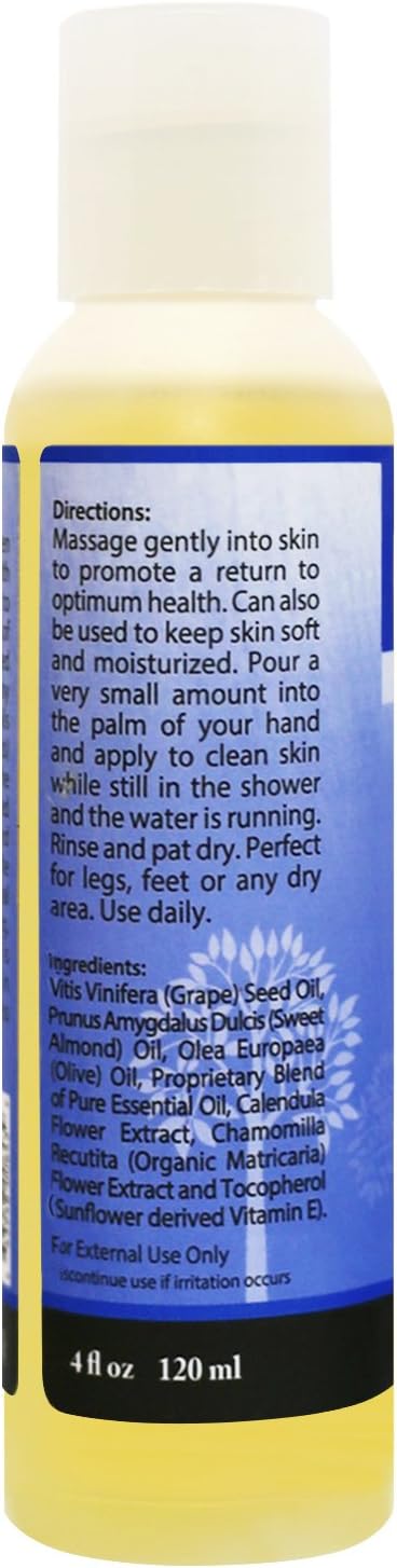 Stress Relief Aromatherapy Massage Oil - 4oz