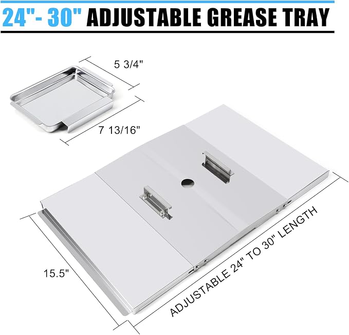 Replacement Parts for Dyna-Glo DGF493BNP, Drip Pan Grease Tray & Grill Grates & Heat Tents for Dyna Glo DGF493BNP 4 Burner Grill