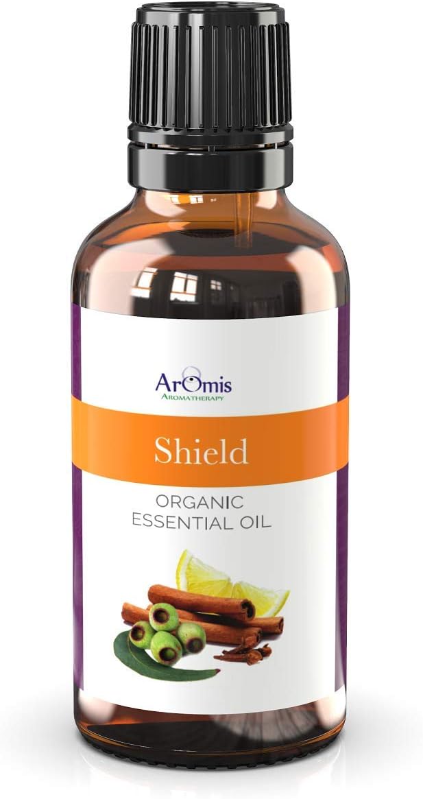Shield Essential Oil - 100% Pure Therapeutic Grade - Undiluted, Premium Oil - 150 Micron Filtered, Perfect for Aromatherapy Diffusers (30ml / 1 fl oz)