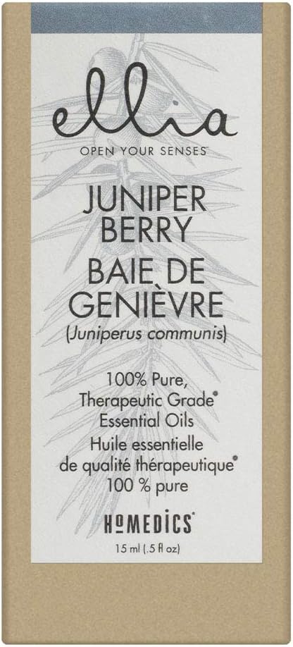 Ellia Juniper Berry Diffuser Essential Oil | 15ml, 100% Pure, Therapeutic Grade