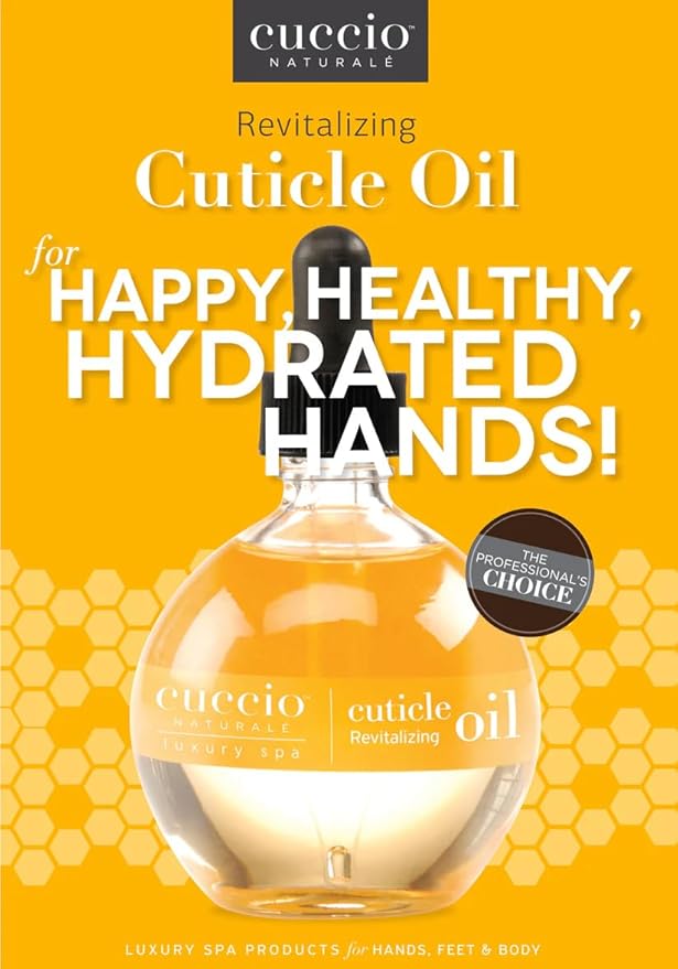 Cuccio Naturale Milk & Honey Revitalizing Cuticle Oil, Lightweight Fast-Absorbing Hydrating Nail & Cuticle Conditioner, Cold-Pressed Oils + Vitamin E, 2.30 Fl Oz