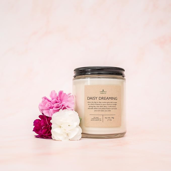 Handmade | Soy Candle (Daisy Dreaming, 8 oz.)