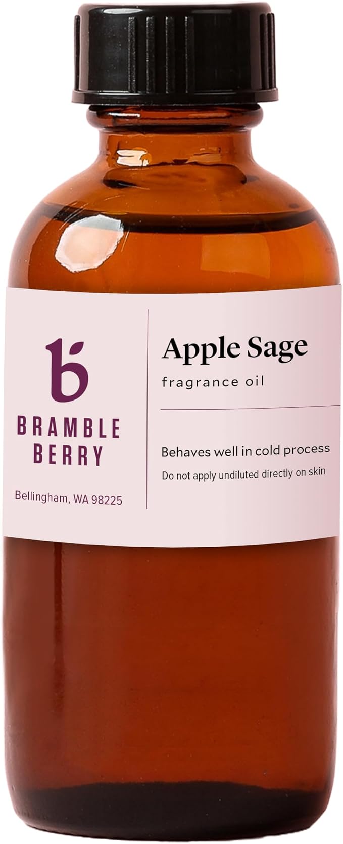 Bramble Berry Apple Sage Fragrance Oil | Apple Sage Scent for Soap Making, Candle Making, Lotion & Bath Bombs | Skin Safe, Vegan, Paraben & Phthalate Free, DIY Craft Essential