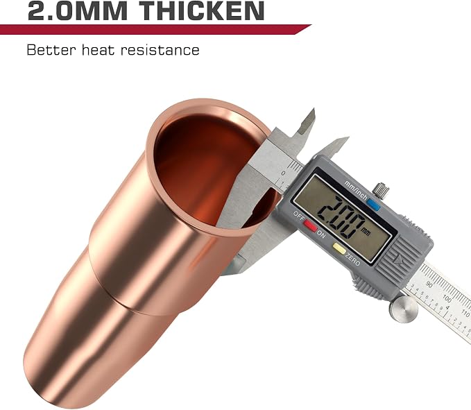 ARCCAPTAIN for Lincoln Weld Part Magnum 200/250 Tweco #2 parts .035" Contact Tip Nozzle Diffuser MIG Welding Gun Accessory Kit for Lincoln Magnum 200/250 Tweco #2 (.035" Accessory Kit)