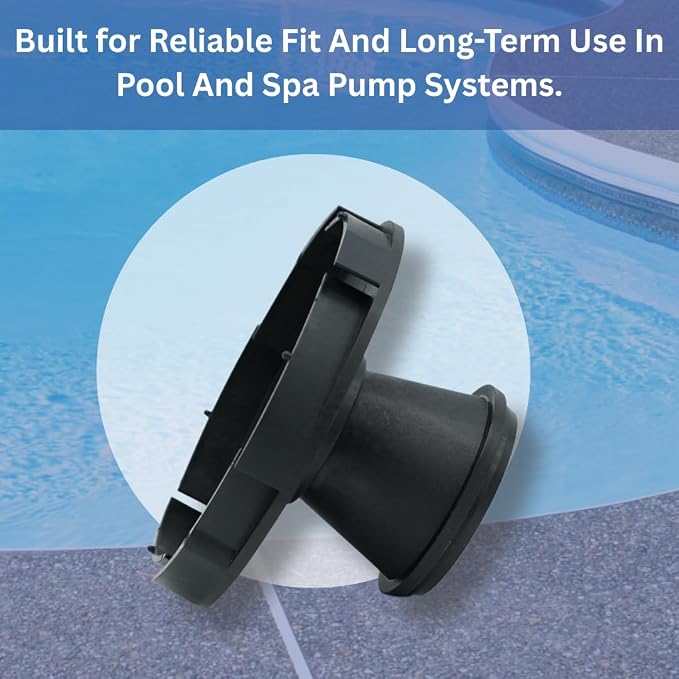 AppaeTech 3 HP Pool Pump Diffuser Assembly Replacement for WhisperFlo® & IntelliFlo® Pool and Spa Pumps | Replaces 072928 / 072928Z | Designed for 3.0 HP Only