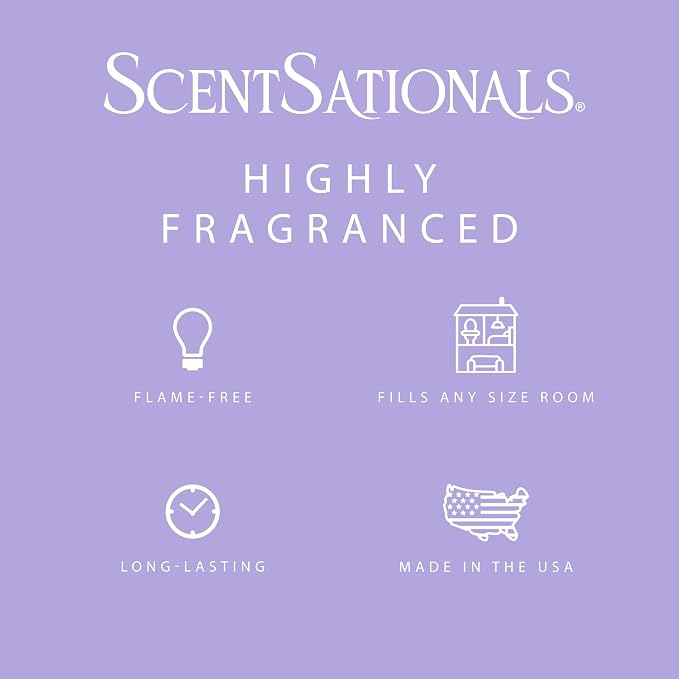 Scentsationals Dream Cloud Scented Wax Melts - Jasmine, Vanilla Orchid, & Amber, 10oz (24 Cubes)