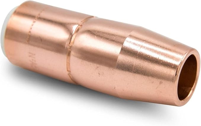 5PK N-A5818C Nozzle Large 5/8 Orifice 1/8 Recess For Fits D-MA250 Diffuser and Bernard MIG Welding Guns for Mliier MDX-250 Acculock S