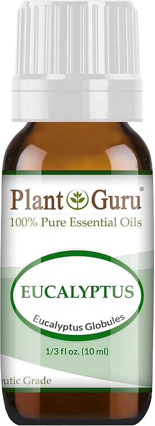 Essential Oil Set Beginner Trio Kit 10 ml 100% Pure Therapeutic Grade Includes: Eucalyptus, Lavender, Peppermint. for Aromatherapy Diffuser Humidifier, Skin and Hair Growth.