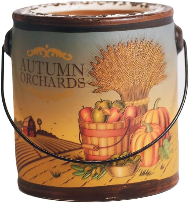 A CHEERFUL GIVER 95hr 20oz Scented Candle - Autumn Orchards - Multi-Wick Glass Candle - Gifts For Men and Women