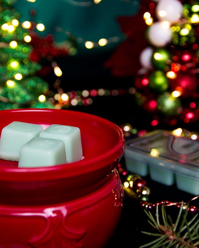 Shortie's Candle Company Christmas Tree Premium Wax Melts - 3 Oz., Strong & Long Lasting, Non-Toxic - Made with Essential & Natural Oils - Formula 117