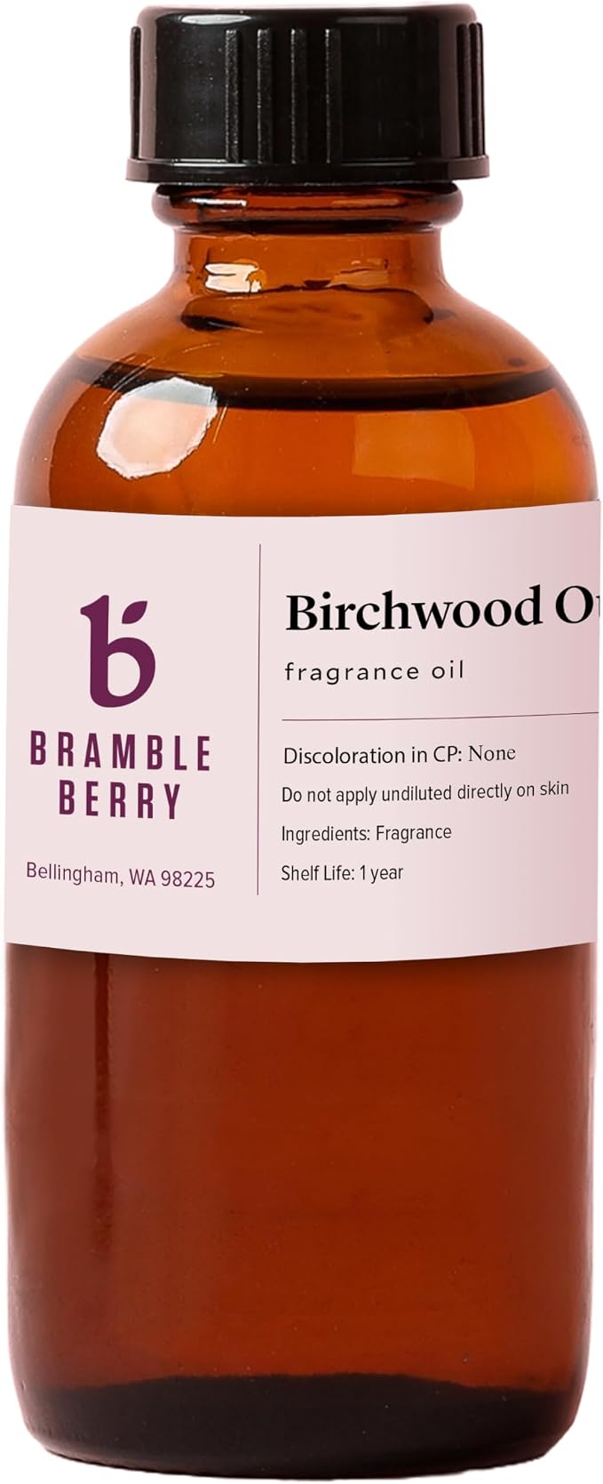 Bramble Berry Birchwood Oud Fragrance Oil | Birchwood Oud Scent for Soap Making, Candle Making, Lotion & Bath Bombs | Skin Safe, Vegan, Paraben & Phthalate Free, DIY Craft Essential