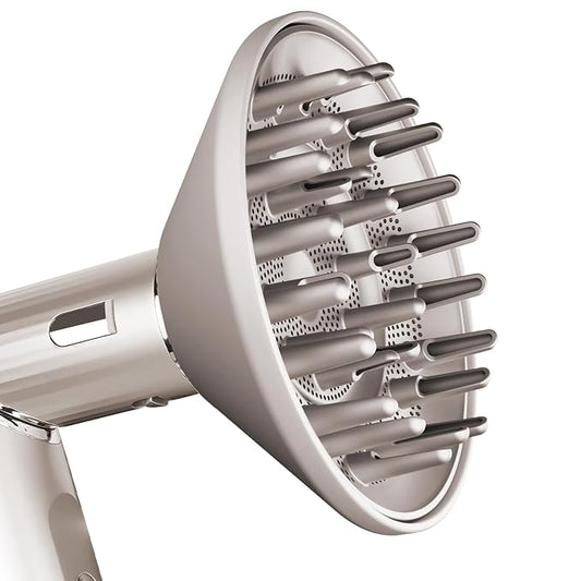 Large Diffuser Attachment Compatible with Shark FlexStyle, Upgraded Bigger Diffuser Nozzle for Dryer Faster and Define Wavy, Curly, Coily Hair