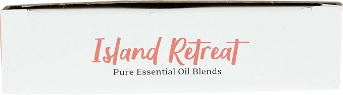 Aura Cacia Island Retreat Essential Oil Kit - Light Aroma, No Synthetic Fragrances