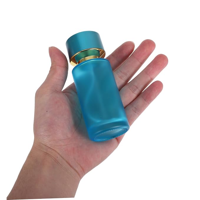 Perfume Refill Bottle Refillable Glass Spray Nozzle Portable Travel Container for Fragrance Easy to Use Scent Dispenser and Stylish for Daily Use