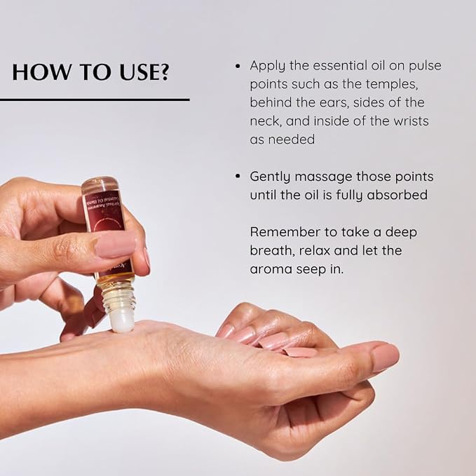 Frankincense Resin Essential Oil Roll-On Blend by Aromafume | 1 x 10ml / 1 x 0.33 Fl Oz | Made with Boswelia Caterii & Boswelia Serrata | for Meditation, Spiritual Awakening, Prayer and Wellness