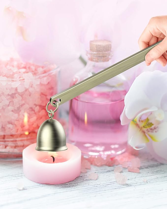RONXS 3 in 1 Candle Accessory Set, Candle Wick Trimmer Cutter, Candle Snuffer Extinguisher, Wick Dipper with Gift Package for Candle Lover