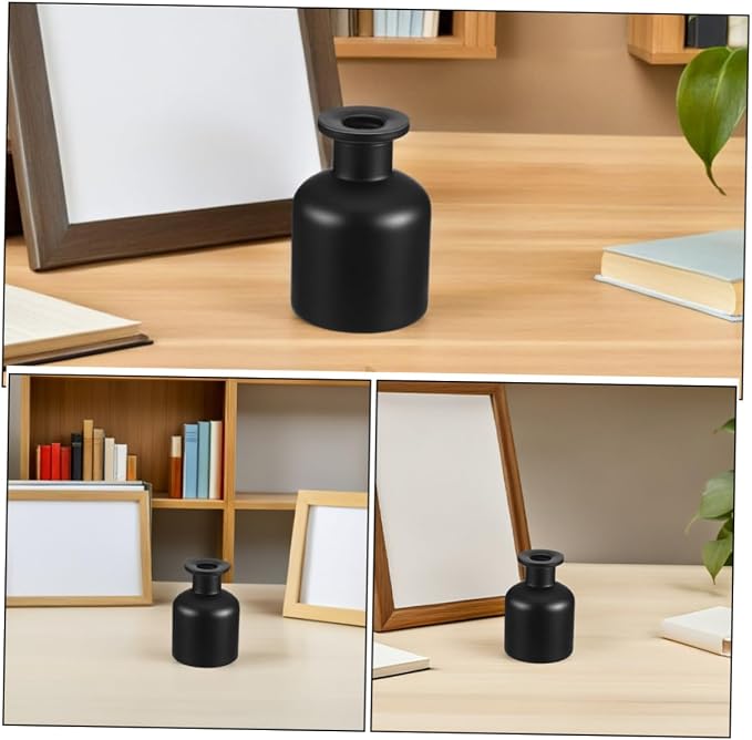Healeved 3pcs Empty Diffuser Bottle: Jar 150ml Fragrance Container Replacement Accessories for Stroage Diffusers Reed Sticks DIY Crafts Decor