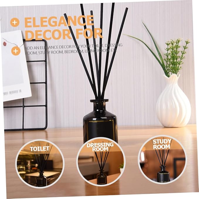 Alipis Rattan Aroma Diffuser Sticks Natural Fireless Essential Oil Fragrance for Home Decor Long-Lasting Scent Any Occasion
