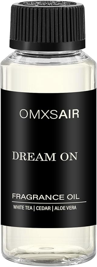 Hotel Diffuser Oil Dream on Long-Lasting Waterless Essential Oil for Large Spaces | White Tea, Vanilla & Cedarwood Blend | Aromatherapy Scented Oil | for Home Office(120ml/4.1FL oz)